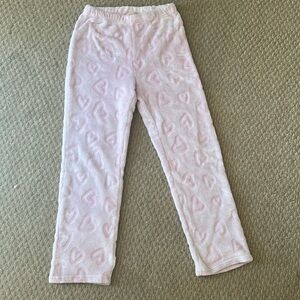 Soho Apparel pink fuzzy pajama pants